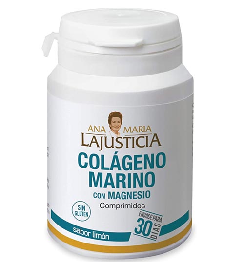Ana Maria Lajusticia - Colágeno marino con magnesio – 180 comp (sabor limón)