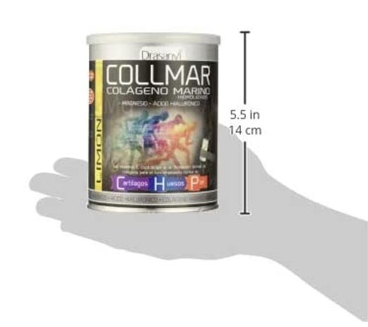 COLLMAR Limón Colágeno Hidrolizado + Magnesio + Vitamina C 300G Drassanvi