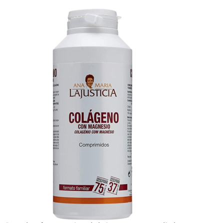 Ana Maria Lajusticia – Colágeno con magnesio – 450 comprimidos articulaciones fuertes y piel tersa.